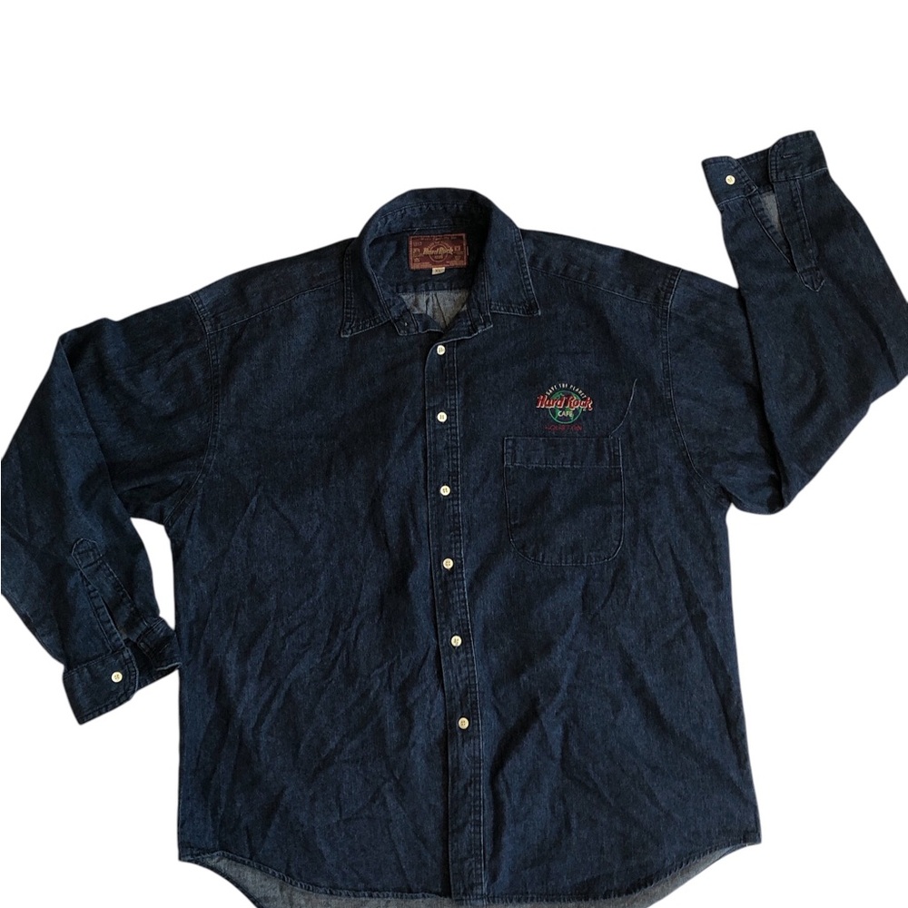 HRC Embroidered Denim Shirt - Houston (XL)